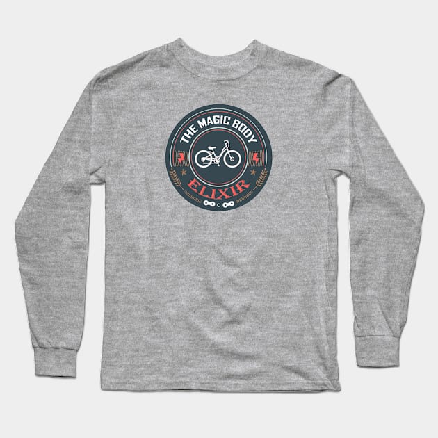 Bicycles, The Magic Body Elixir Long Sleeve T-Shirt by esskay1000